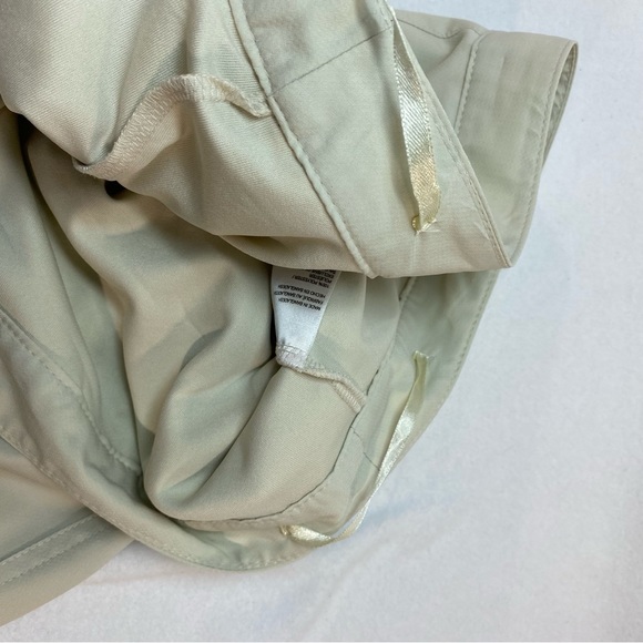 2 Izod Black & Cream Tennis Skirts Size 12 Deep Front Pockets Zippers Size 12 - Picture 11 of 16